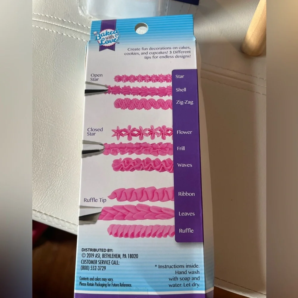 Baked with Love Baking Set with Purple Accessories